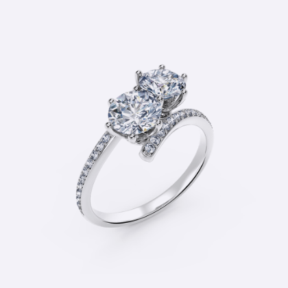 صورة Two-stone Diamond Ring
